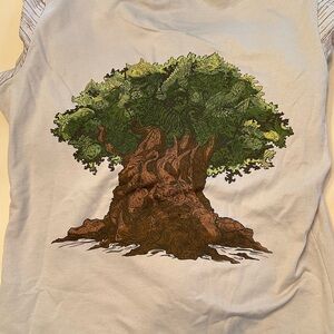 Disney World Parks Hoodie Adult small Animal Kingdom Tree Of Life Full Zip